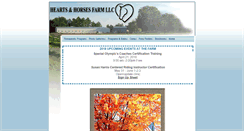Desktop Screenshot of heartsnhorses.org